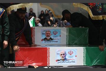 تشییع شهدای اقتدار ملی در تهران - 3  15