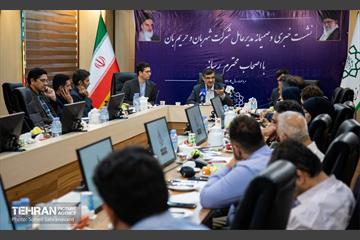 نشست خبری مدیرعامل شرکت شهربان و حریم‌بان شهرداری تهران 3