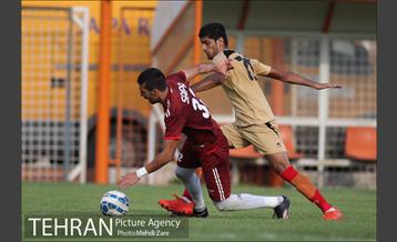 دیدار دوستانه تیمهای سایپا و فولاد خوزستان