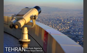 امروز تهران از فراز برج میلاد 24