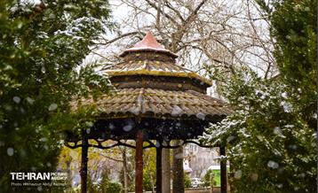 بارش برف زمستانی در منطقه 14