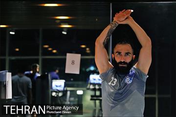 تمرین بدن سازى تیم استقلال 3