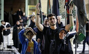 مراسم احیای شب نوزدهم در امامزاده سید جعفر و حمیده خاتون(ع) 1