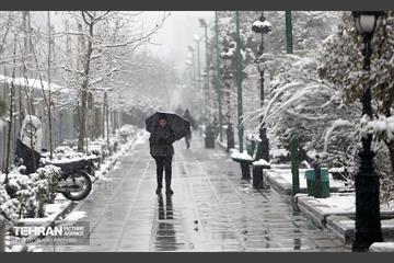 بارش برف در تهران 20