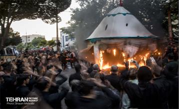 خیمه سوزان غروب عاشورا 24