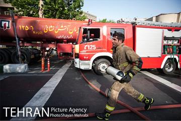 آتش سوزی پاساژ مهستان-2 25