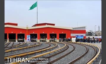 بهره برداری از پایانه مترو کلاهدوز با حضور شهردار تهران 10