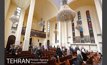 دیدار شهردار منطقه شش از کلیسای سرکیس مقدس