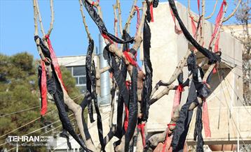 مراسم عزاداری شهادت حضرت زهرا(س) در منطقه 17