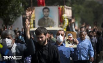 مراسم تشییع پیکر شهید صیاد خدایی 31
