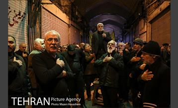 عزاداری شهادت حضرت زهرا (س) در بازار تهران 14