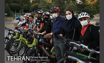 افتتاح مسیر ویژه دوچرخه بوستان گفتگو 19