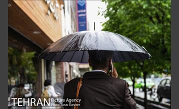 باران بهاری در تهران 4