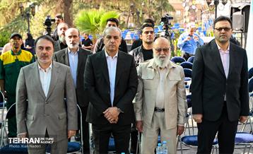 افتتاح بوستان جهاندیدگان و اِلمان میدان الف