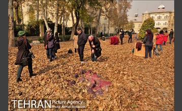 سومین رویداد هنری "پاییز برگ" در میدان مشق 16