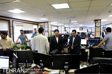 بازدید سرپرست مرکز ارتباطات از خبرگزاری فارس 15