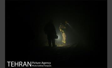 آتش سوزی انبار لوازم خانگی در خیابان 17شهریور 16