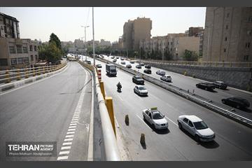 اینجا کارگاهه؛ پل تقاطع غیر همسطح در بزرگراه شهید باقری 29