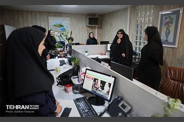 بازدید عضو شورای شهر از مرکز ارتباطات شهرداری تهران 1
