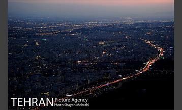 ترافیک شامگاهی خیابان های تهران 25