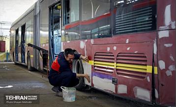 به وقت خدمت؛ بازآمادسازی اتوبوس‌های شهری تهران 2