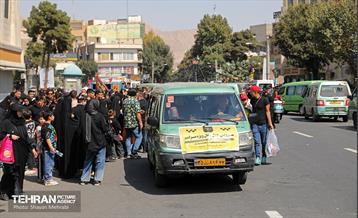 خدمت‌رسانی شهرداری تهران به جاماندگان اربعین حسینی(ع) 13