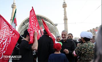 شهردار تهران در آیین وداع با آقای شهید ایران 4