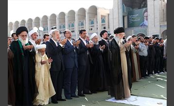 اقامه نماز عید سعید فطر در مصلی تهران 12