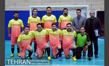 دیدار تیم های فوتسال مرکز ارتباطات و سازمان ورزش 5