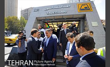 بازدید شهردار بلگراد از مترو خط یک 23