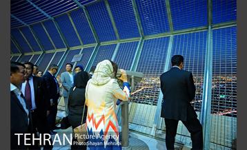 بازدید خبرگزارى هاى آسیا و اقیانوسیه(آوانا) از برج میلاد 8