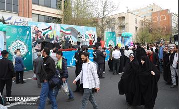 خدمت‌رسانی شهرداری تهران به نمازگزاران عید فطر در مصلی تهران 7