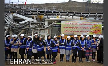 آغاز  حفاری تونل  محور جنوبی خط 6 مترو تهران 11