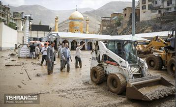 بازدید شهردار تهران از منطقه سیل زده امام زاده داوود(ع) 9