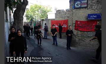 حرکت نمادین کاروان اُسرای کربلا در ده ونک 27