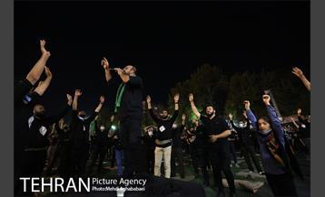 مراسم سوگواری شب سوم آقا اباعبدالله الحسین(ع) در منطقه 8