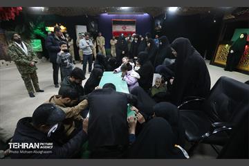 وداع با پیکر مطهر شهید مدافع حرم سیدعلی حسینی 10