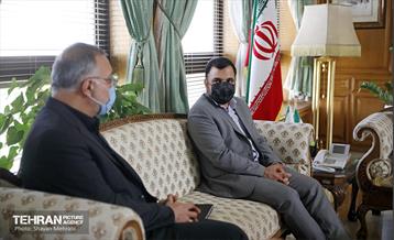 دیدار شهردار تهران با وزیر ارتباطات و فناوری اطلاعات 5