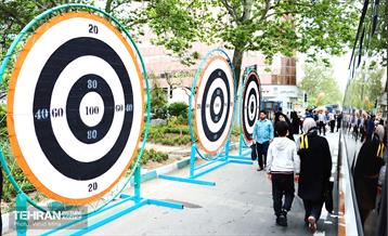 خدمت‌رسانی مواکب منطقه11 به نمازگزاران عید سعید فطر 21