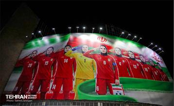 مراسم استقبال از تیم ملی فوتبال زنان ایران 43