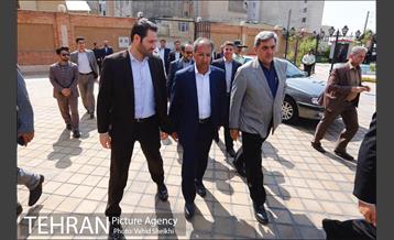 بازدید شهردار تهران از ۱۴ پروژه عمرانی، فرهنگی، ترافیکی منطقه ۹ 1