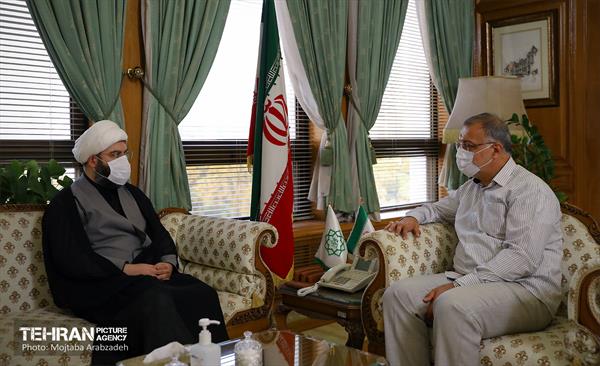 دیدار شهردار تهران با رئیس سازمان تبلیغات اسلامی 2