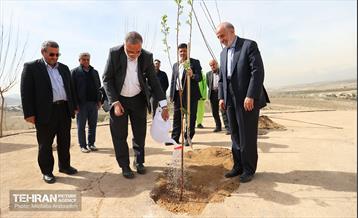 بهره‌برداری از فاز دوم طرح جنگلکاری کمربند سبز 13