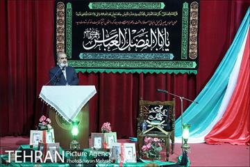 آیین رونمایى از تابلوى دارالشهدای دانش آموزى شهر تهران در منطقه 16 1