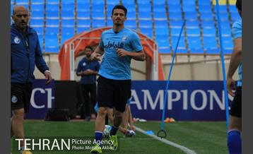 تمرین تیم فوتبال استقلال تهران