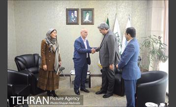 دیدار فواد بلوق شهرداربعلبک با پیروز حناچی شهردار تهران 5