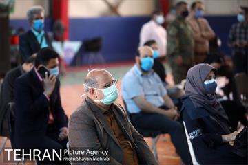 افتتاح و بهره برداری از مرکز واکسیناسیون تجمیعی منطقه ۱۲