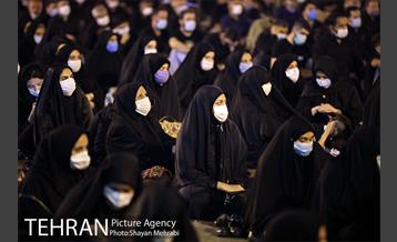 مراسم شام غریبان در میدان امام حسین(ع) 23