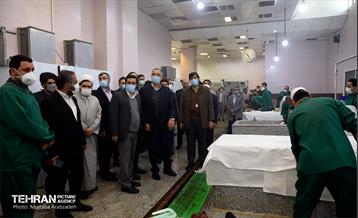 حضور مدیران شهری در حرم امام راحل(ره)، مزار شهدا و بازدید از غسالخانه بهشت زهرا(س) 18