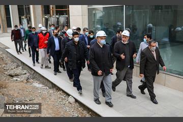 بازدید شهردار تهران از مجموعه شهر آفتاب 50
